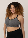 Sublime® Nursing Sports Bra | Heather Grey