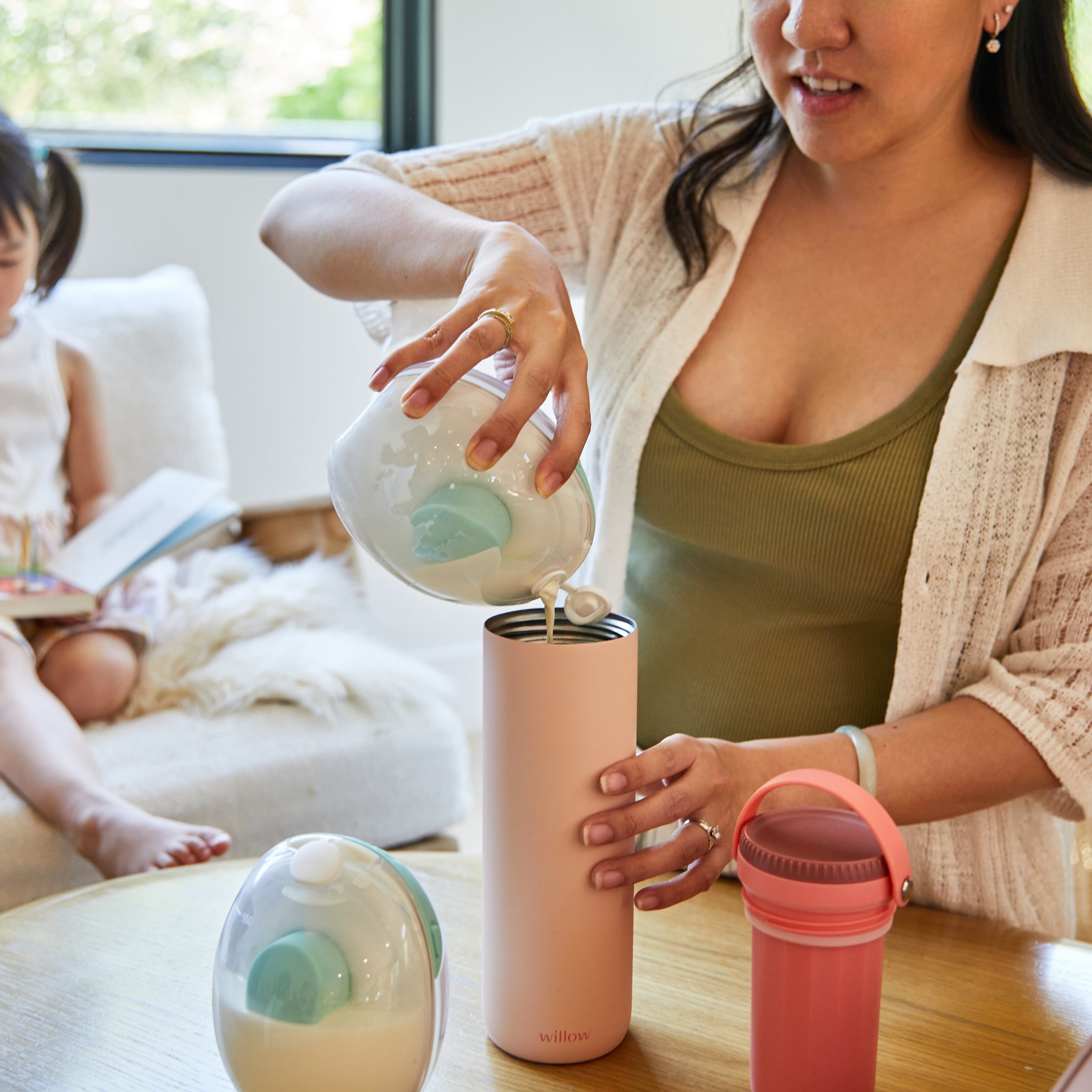 Insulated Glass Milk Bottle Holder - Glass Designs